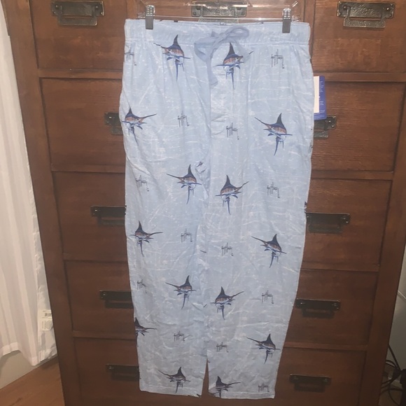 Guy Harvey Other - Mens Sz Medium 100 % cotton pajama pants NWT Guy Harvey Brand
